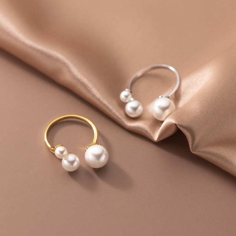Adjustable Freshwater Pearl Ring