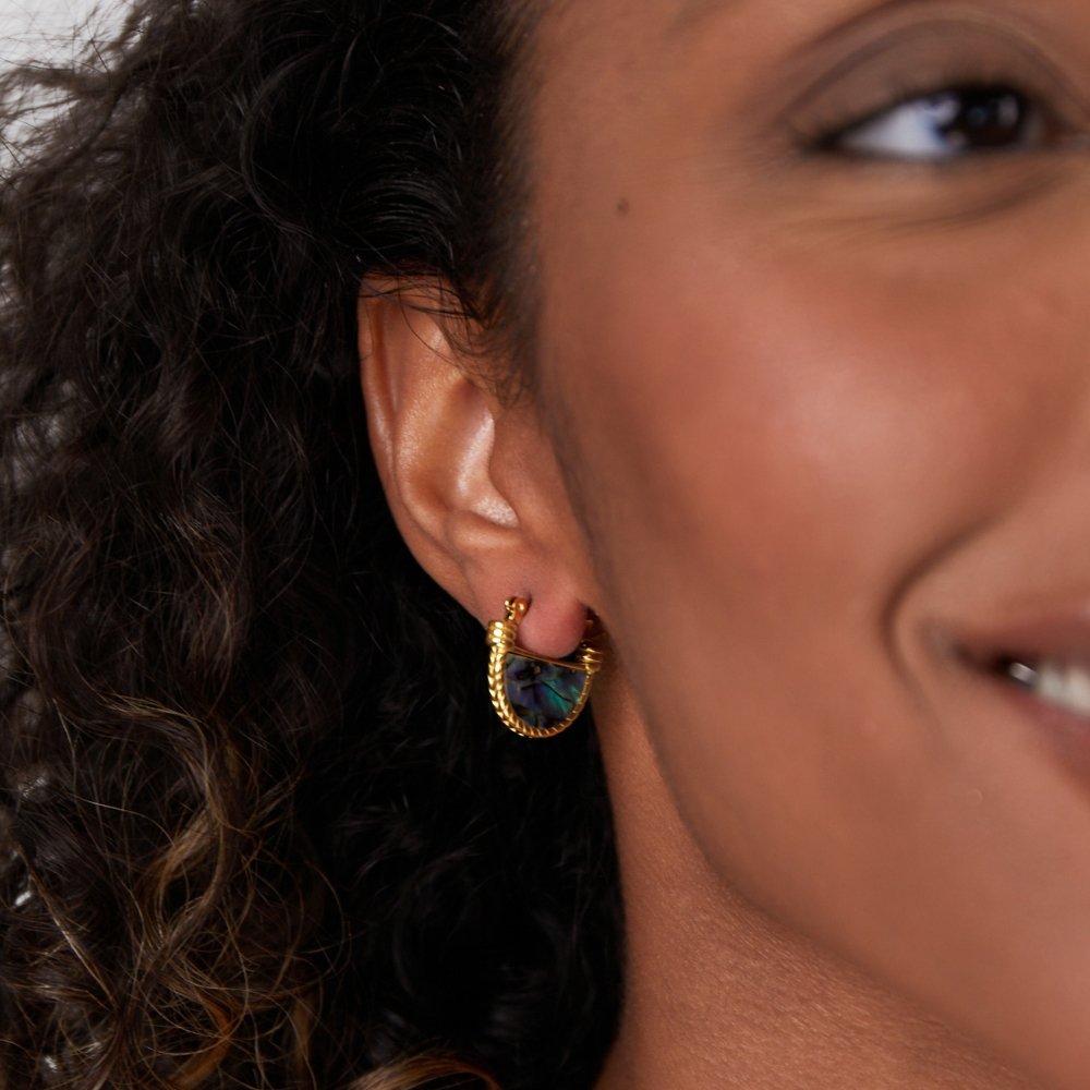 Turquoise Shell Necklace from Amalfi