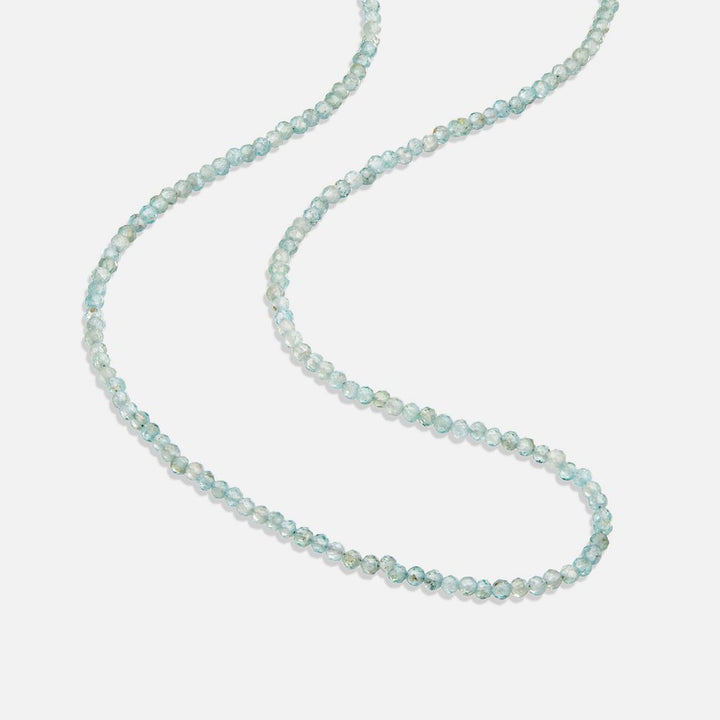 Apatite Pearl Necklace
