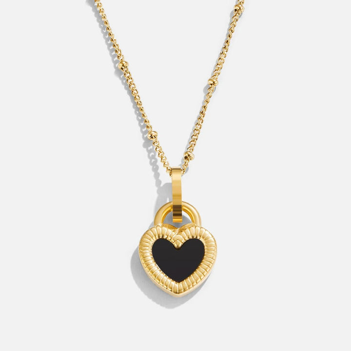 'Reversible Heart' Falling For You Necklace
