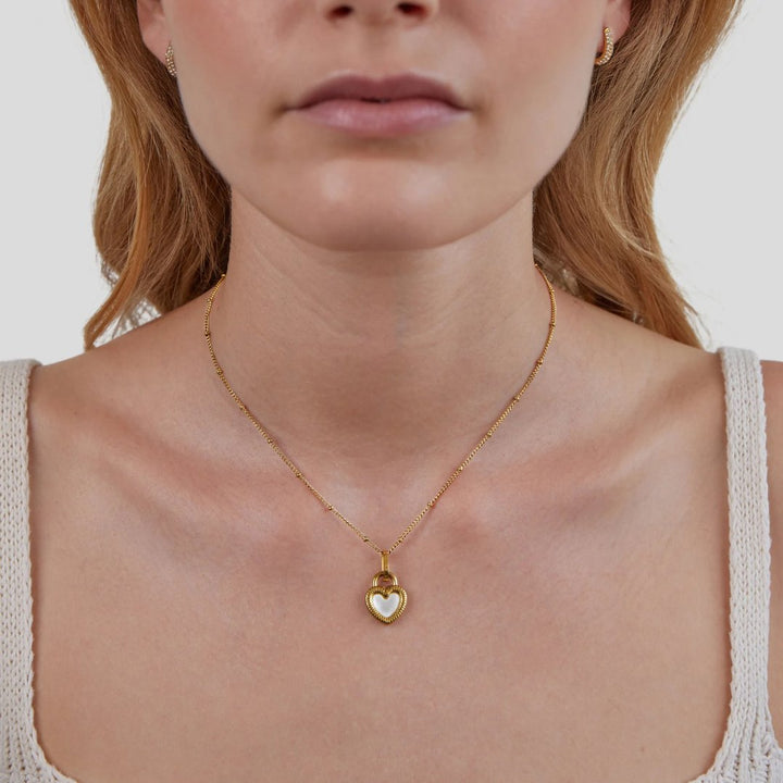 'Reversible Heart' Falling For You Necklace