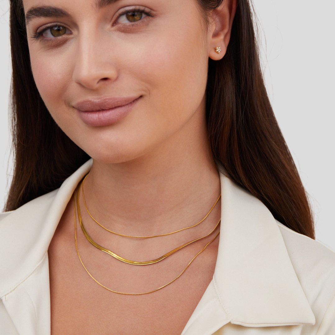 Multi-layer Gold Necklace