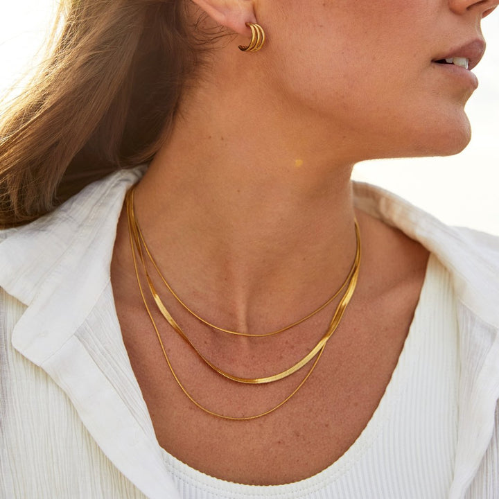 Multi-layer Gold Necklace