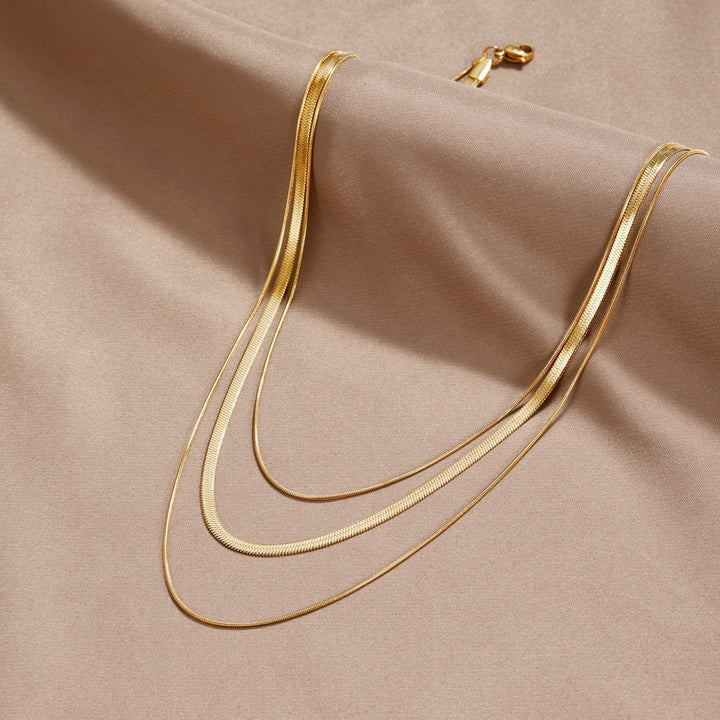 Multi-layer Gold Necklace