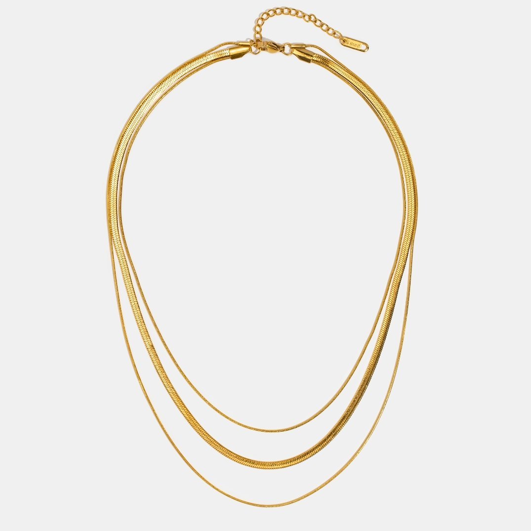Multi-layer Gold Necklace