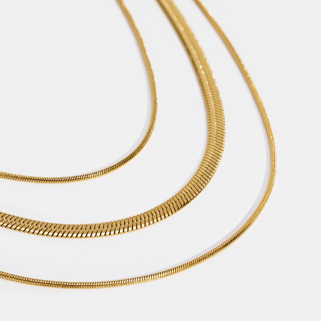 Multi-layer Gold Necklace