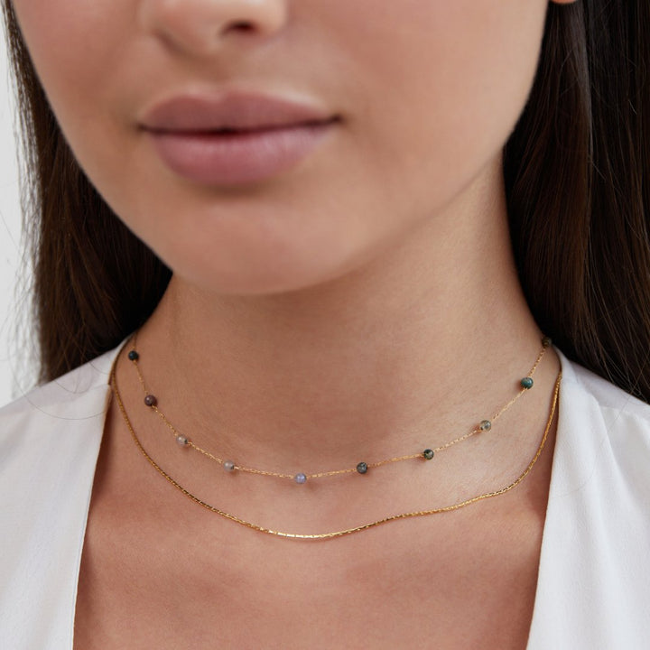 Alana Gold & Stone Layered Necklace