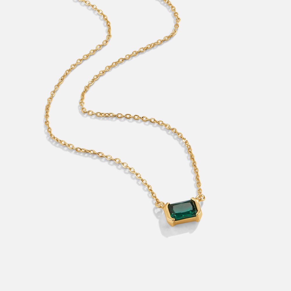 Green Emerald Necklace Moni