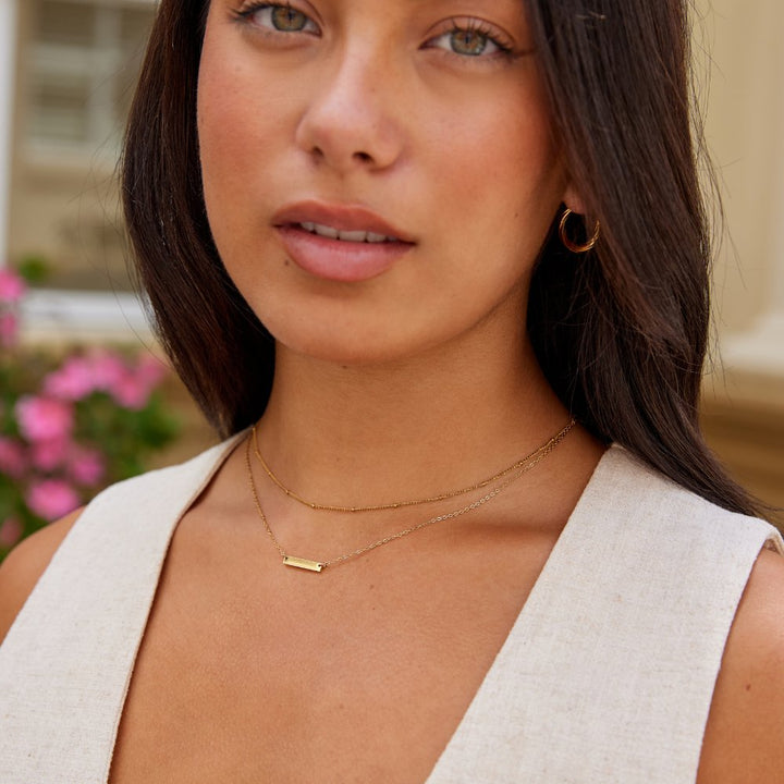 Rina Bar Necklace