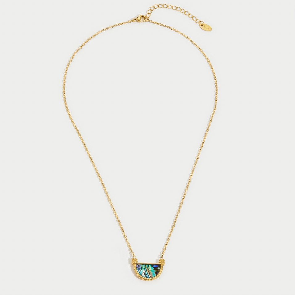 Turquoise Shell Necklace from Amalfi