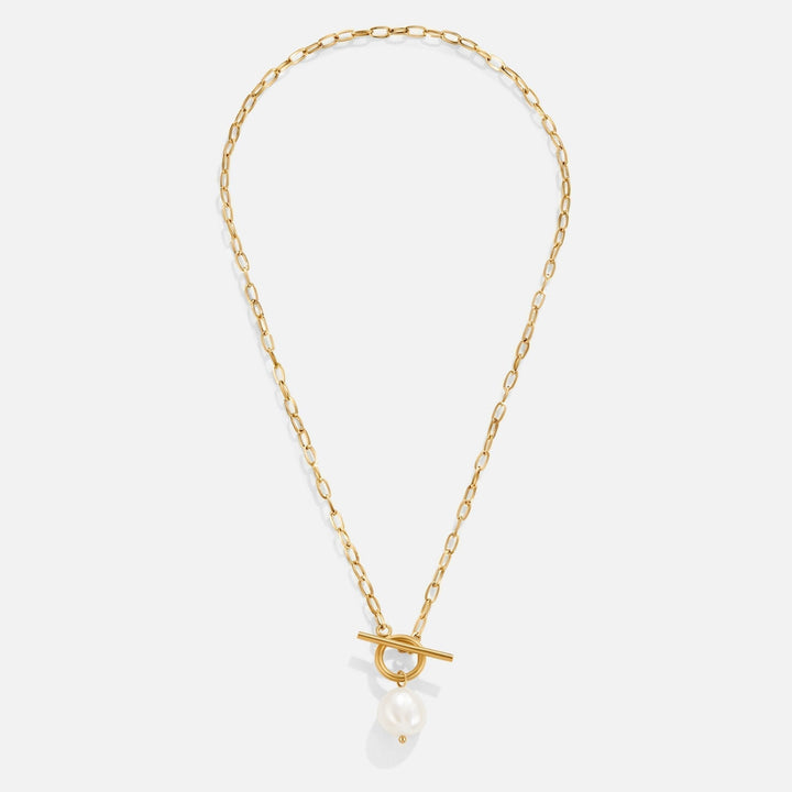 Gold chain with freshwater pearls Eva