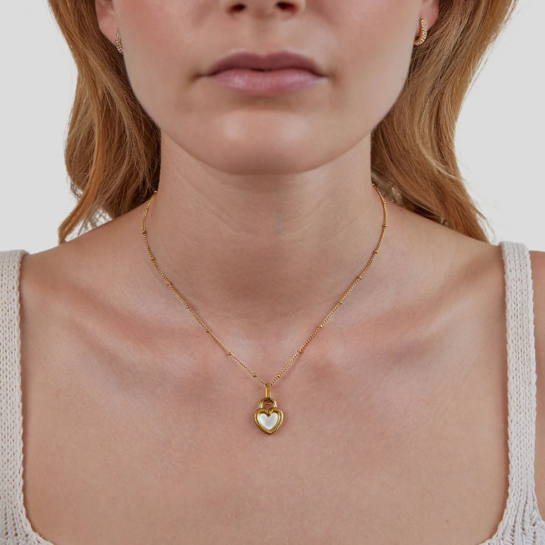 'Reversible Heart' Falling For You Necklace