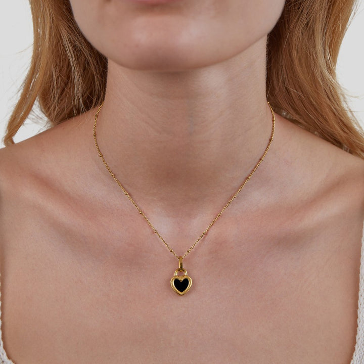 'Reversible Heart' Falling For You Necklace