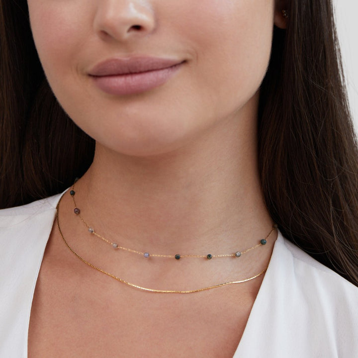 Alana Gold & Stone Layered Necklace