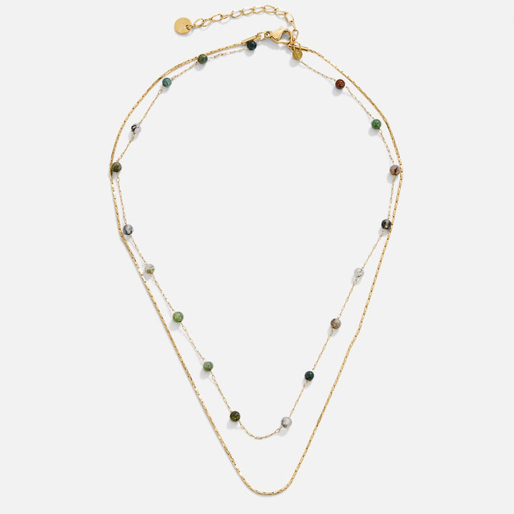 Alana Gold & Stone Layered Necklace