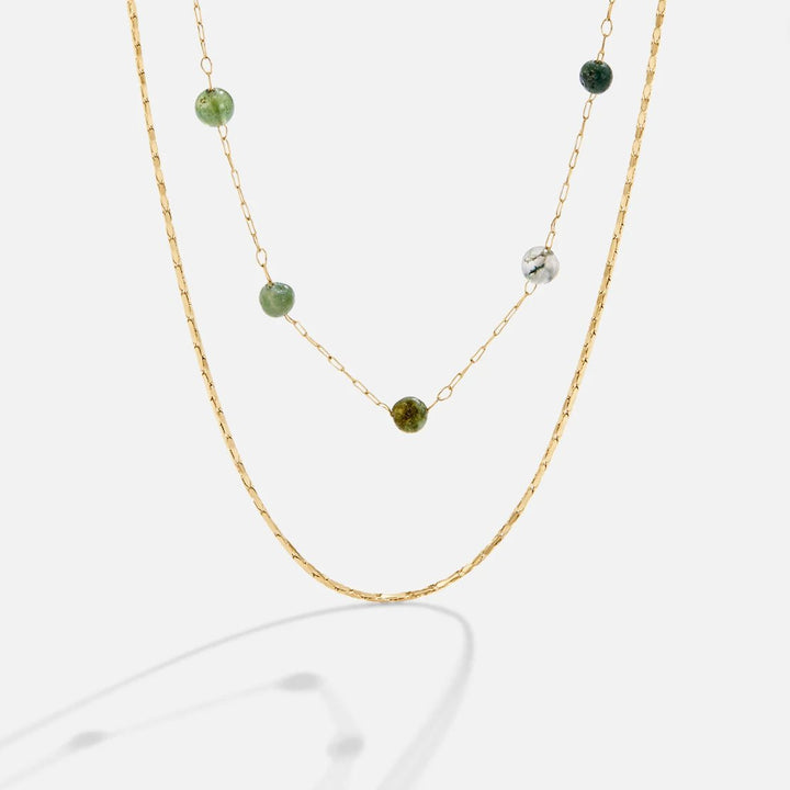 Alana Gold & Stone Layered Necklace